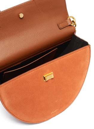 Detail View - Click To Enlarge - YUZEFI - 'Dolores' knot handle leather crossbody bag