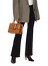 Figure View - Click To Enlarge - BOYY - 'Bobby 23' small buckle top handle bag