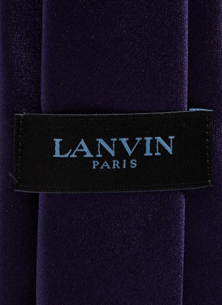 Detail View - Click To Enlarge - LANVIN - Solid tie