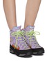 Figure View - Click To Enlarge - DIEMME - 'Civetta' chunky outsole colourblock hiking boots
