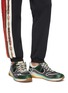 Figure View - Click To Enlarge - GUCCI - 'Ultrapace' patchwork sneakers