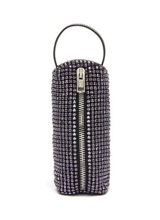 Main View - Click To Enlarge - ALEXANDER WANG - Strass embellished pencil case