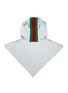 Figure View - Click To Enlarge - GUCCI - Web stripe reflective hood