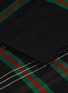 Detail View - Click To Enlarge - GUCCI - Web stripe check plaid wool-silk scarf