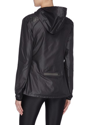 Back View - Click To Enlarge - VICTORIA BECKHAM - x Reebok detachable carabiner packable hooded jacket
