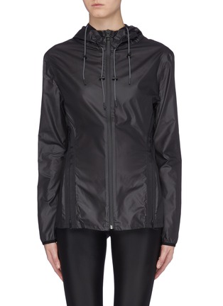 Main View - Click To Enlarge - VICTORIA BECKHAM - x Reebok detachable carabiner packable hooded jacket