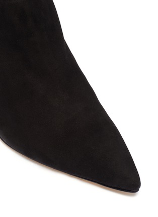 Detail View - Click To Enlarge - STUART WEITZMAN - 'Avita' cutout suede ankle boots