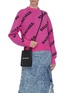 Figure View - Click To Enlarge - BALENCIAGA - 'Shopping Phone Holder' crossbody bag