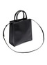 Detail View - Click To Enlarge - BALENCIAGA - 'Hourglass' small leather tote