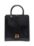 Main View - Click To Enlarge - BALENCIAGA - 'Hourglass' small leather tote