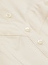 Detail View - Click To Enlarge - AKIRA NAKA - Lace-up corset panel twill shirt dress