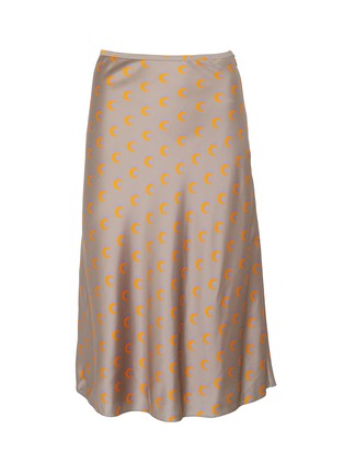 Main View - Click To Enlarge - MARINE SERRE - 'Marigold' logo print skirt