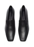 Detail View - Click To Enlarge - NEOUS - 'Prom' square toe leather loafers