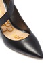 Detail View - Click To Enlarge - SAM EDELMAN - 'Hinda' cross strap buckle leather pumps