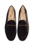 Detail View - Click To Enlarge - SAM EDELMAN - 'Loraine' horsebit suede step-in loafers
