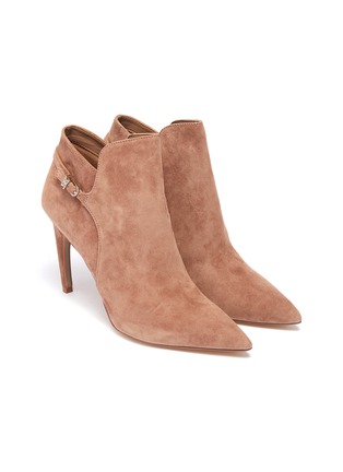 Detail View - Click To Enlarge - SAM EDELMAN - 'Fiora' suede ankle boots