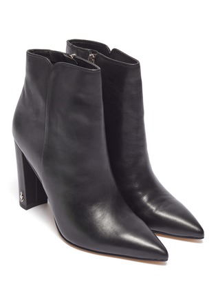 Detail View - Click To Enlarge - SAM EDELMAN - 'Raelle' leather ankle boots