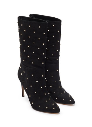 Detail View - Click To Enlarge - SAM EDELMAN - 'Waylyn' stud suede boots
