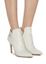 Figure View - Click To Enlarge - SAM EDELMAN - 'Fiora' croc-embossed leather ankle boots