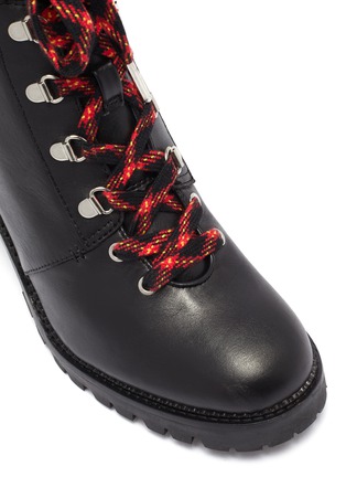 Detail View - Click To Enlarge - SAM EDELMAN - 'Sade' lace up leather hiking boots