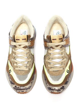 Detail View - Click To Enlarge - GUCCI - 'Ultraspace' panelled sneakers