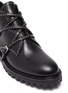 Detail View - Click To Enlarge - ALAÏA - Studded calfskin flat boots