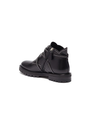  - ALAÏA - Studded calfskin flat boots