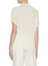 Back View - Click To Enlarge - THE ROW - 'Karolina' pleated crepe turtleneck T-shirt