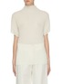 Main View - Click To Enlarge - THE ROW - 'Karolina' pleated crepe turtleneck T-shirt