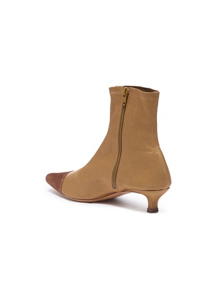  - BY FAR - 'Karl' contrast toe cap ankle boots