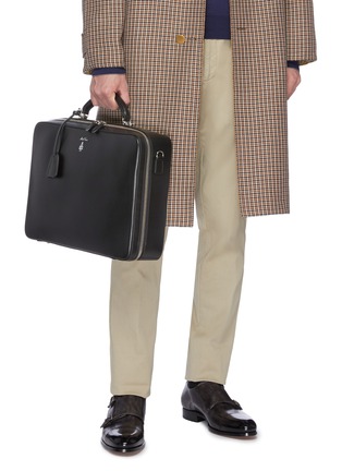 Front View - Click To Enlarge - MARK CROSS - 'Baker Brief' in leather