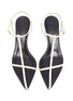 Detail View - Click To Enlarge - JIL SANDER - Strappy leather sandals