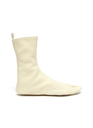 Main View - Click To Enlarge - JIL SANDER - Flat tabi ankle boot