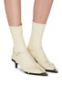 Figure View - Click To Enlarge - JIL SANDER - Flat tabi ankle boot