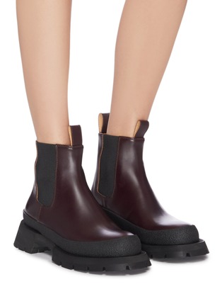 Figure View - Click To Enlarge - JIL SANDER - Chunky outsole flat Chelsea boots