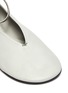 Detail View - Click To Enlarge - JIL SANDER - Ankle cuff leather ballet flats