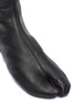 Detail View - Click To Enlarge - JIL SANDER - 'Tabi' leather flat ankle sock boots