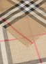 Detail View - Click To Enlarge - BURBERRY - Giant check wool-mulberry silk scarf