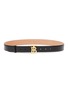 Main View - Click To Enlarge - BURBERRY - 'TB' monogram buckle leather belt