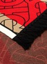 Detail View - Click To Enlarge - BURBERRY - Monogram stripe cashmere scarf