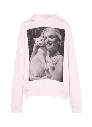 Main View - Click To Enlarge - CHRISTOPHER KANE - Marilyn photographic print hoodie