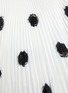 Detail View - Click To Enlarge - CHRISTOPHER KANE - Pleated scribble dot print crepe skirt