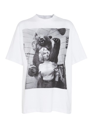 Main View - Click To Enlarge - CHRISTOPHER KANE - Marilyn photographic print T-shirt