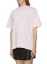Front View - Click To Enlarge - CHRISTOPHER KANE - Faux pearl embellished collar T-shirt