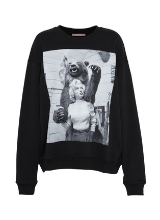 Main View - Click To Enlarge - CHRISTOPHER KANE - Marilyn photographic print sweatshirt