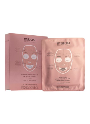 Main View - Click To Enlarge - 111SKIN - Rose Gold Brightening Facial Treatment Mask 5-piece pack