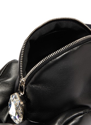 Detail View - Click To Enlarge - BURBERRY - 'Thomas bear' panelled embellished crossbody bag