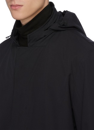 Detail View - Click To Enlarge - MINOTAUR - 'Gym 2way' retractable hood water-repellent jacket
