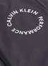  - CALVIN KLEIN PERFORMANCE - 'Space Line' drawstring hem high neck jacket