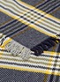 Detail View - Click To Enlarge - JOHNSTONS OF ELGIN - Check plaid Merino wool tweed scarf